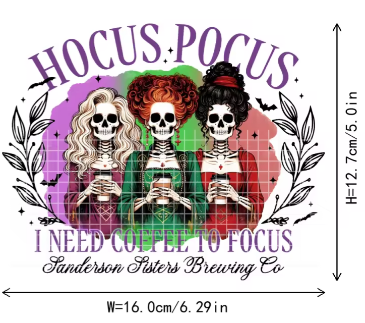 DECAL-HOCUS POCUS