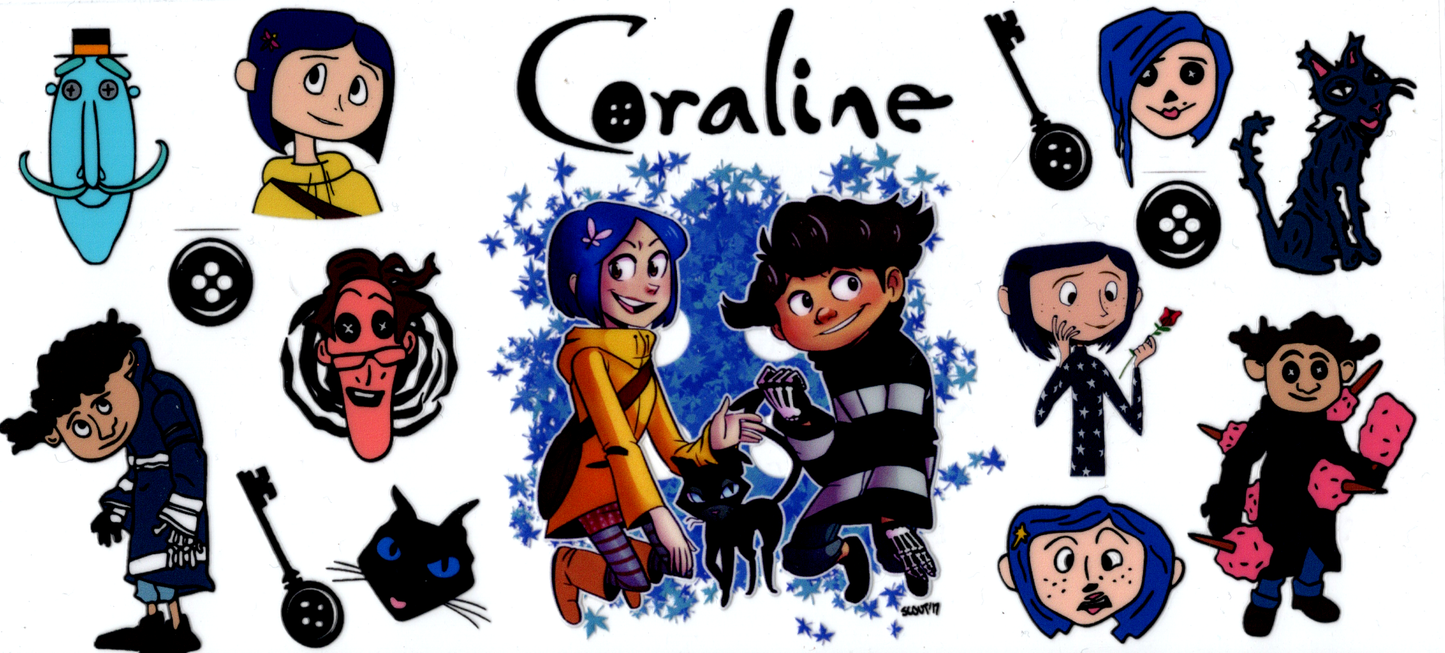 UV WRAP CORALINE THEME