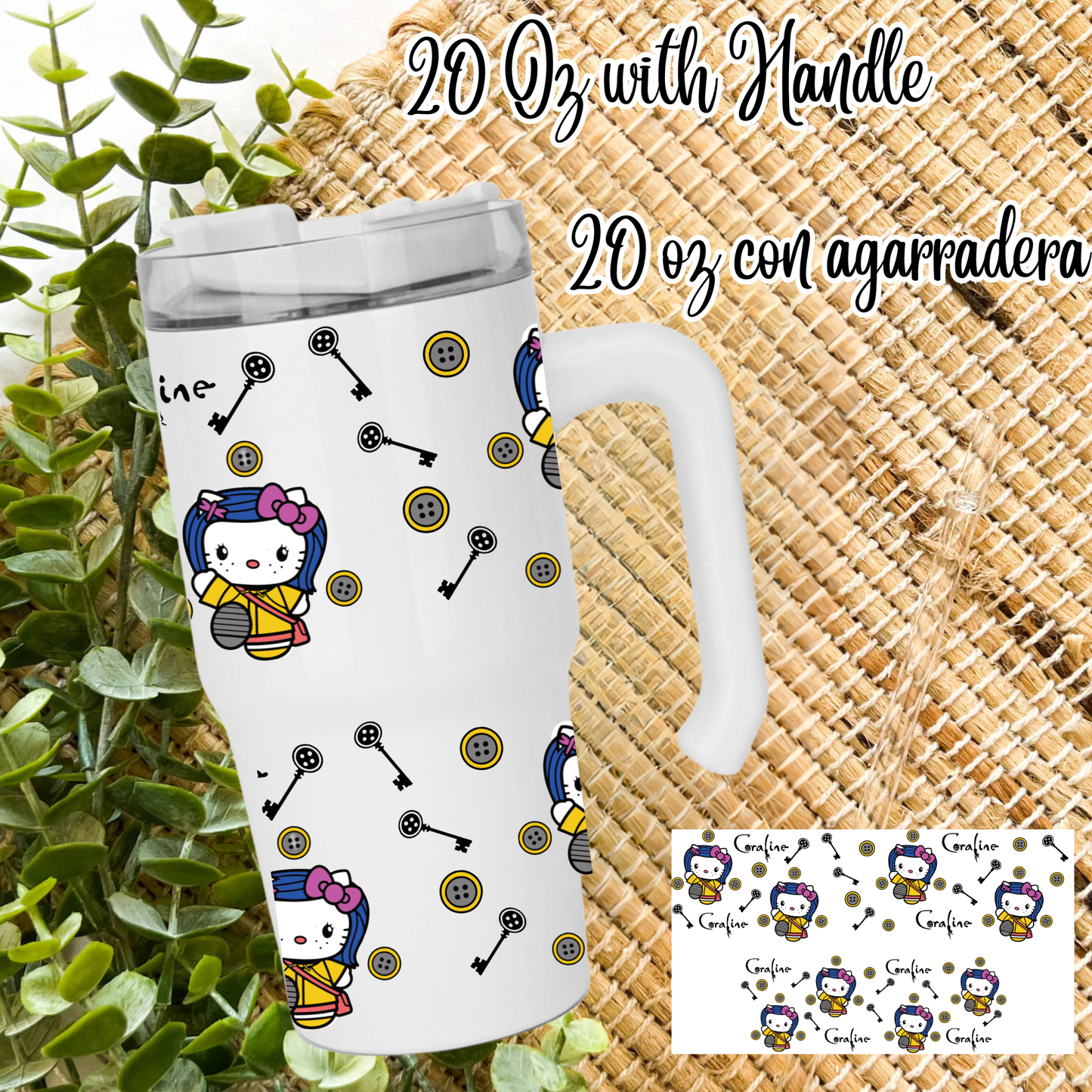 Coraline Stainless Steel Tumbler