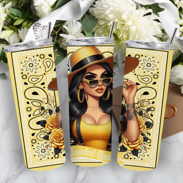 Queens Zodiac Sign Tumblers