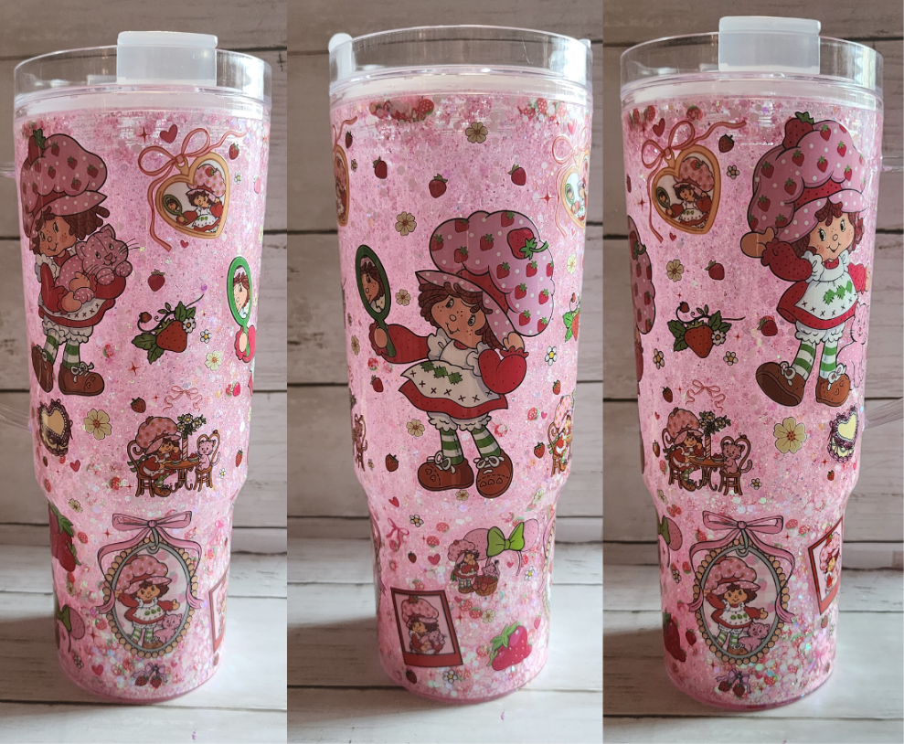 40 oz Strawberry Shortcake