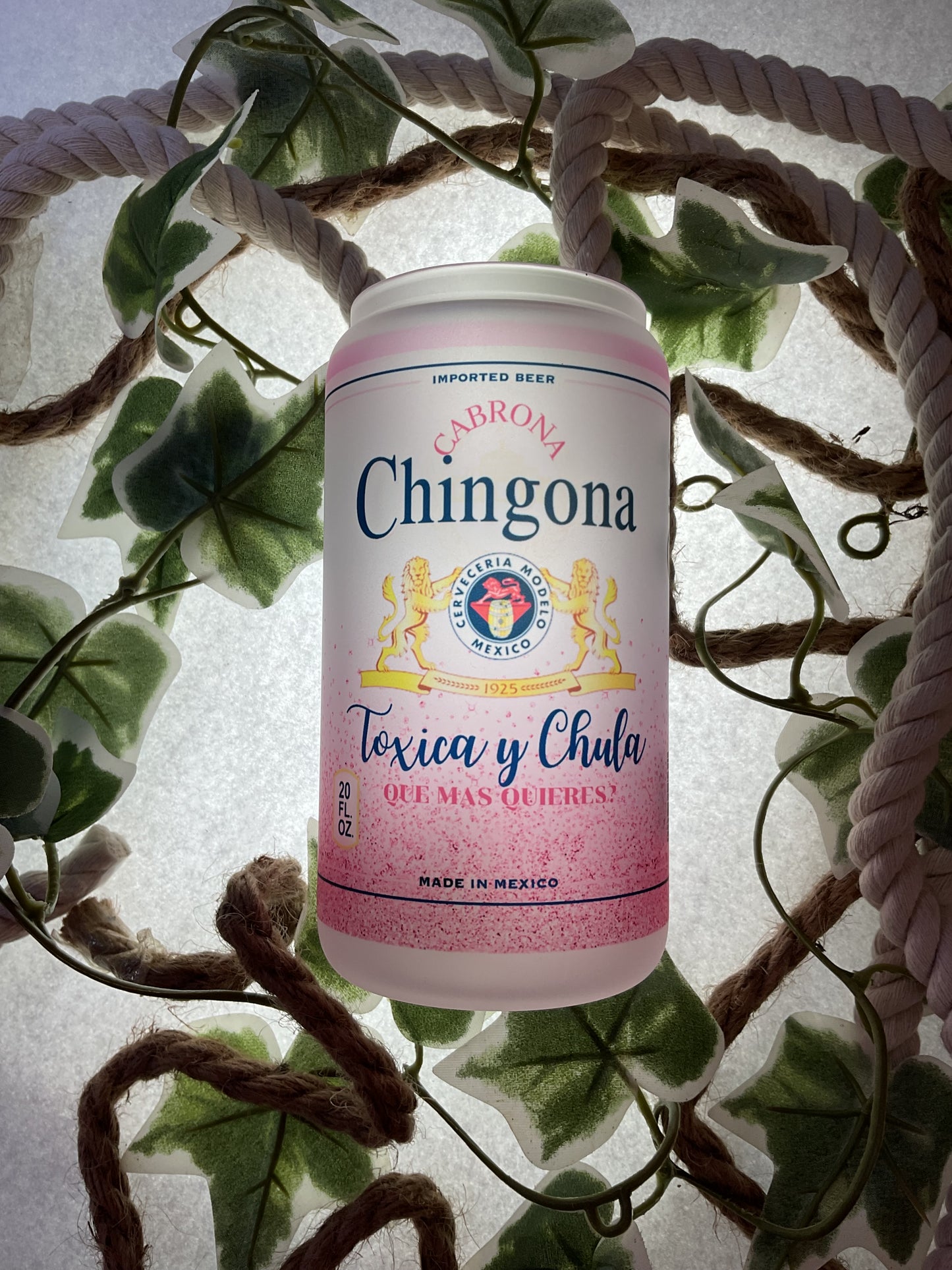 Chignona Glass Cup (Choose Your Fav Color)