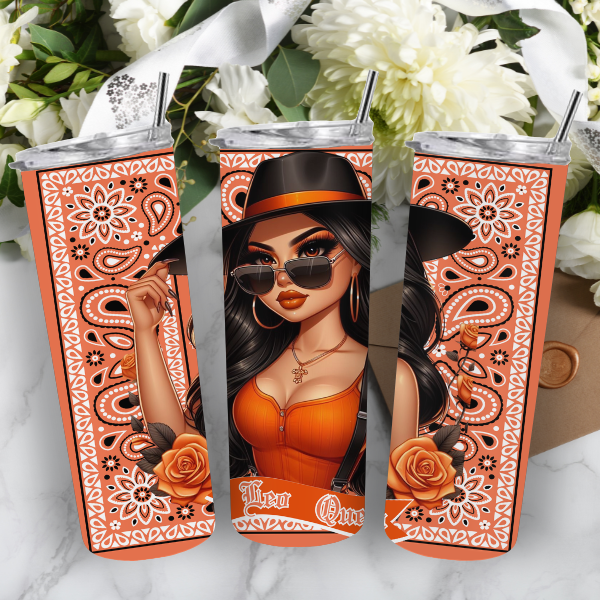 Queens Zodiac Sign Tumblers