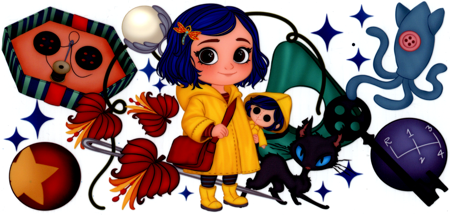 UV WRAP CORALINE THEME
