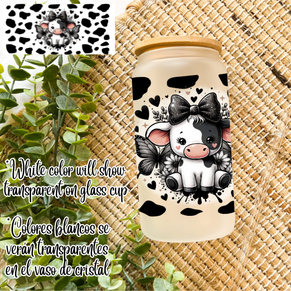 Cute Animals Glass Cup