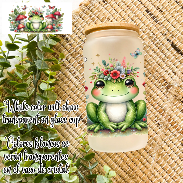 Cute Animals Glass Cup
