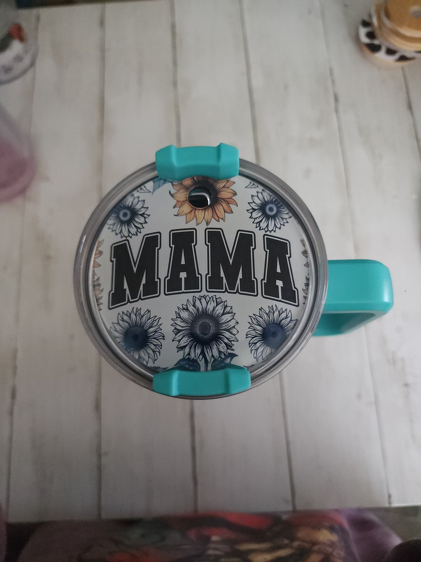 Mama Sunflower 40 oz Stainless Steel