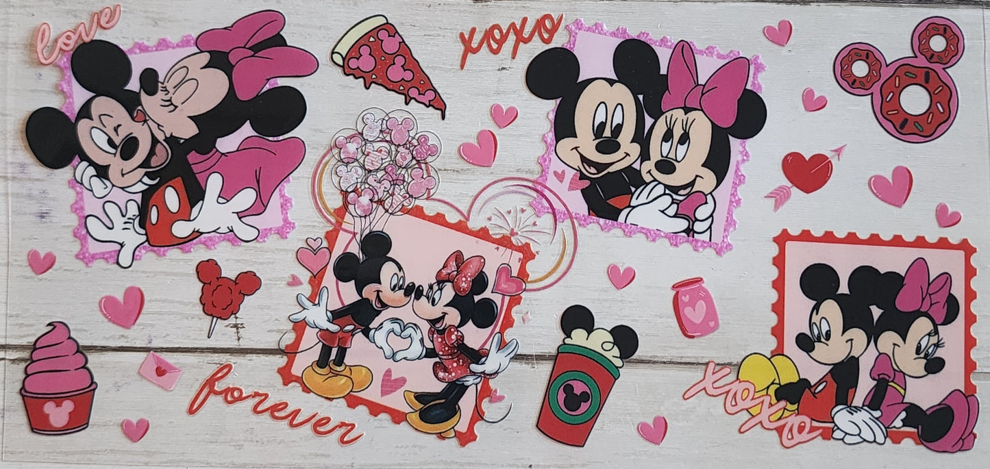 UV WRAP Valentine Mickey and Minnie