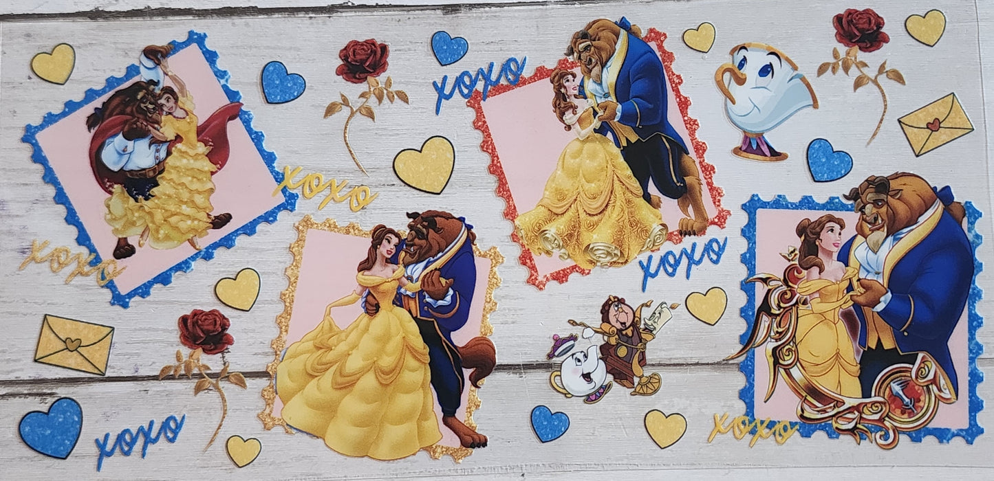 UV WRAP Valentine Beauty and the Beast