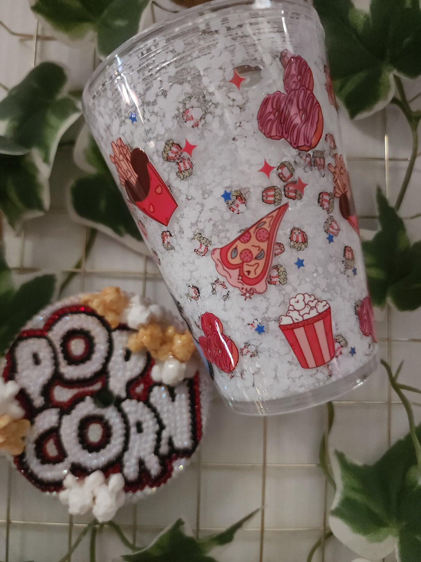 I'm just here for the Snacks Snowglobe