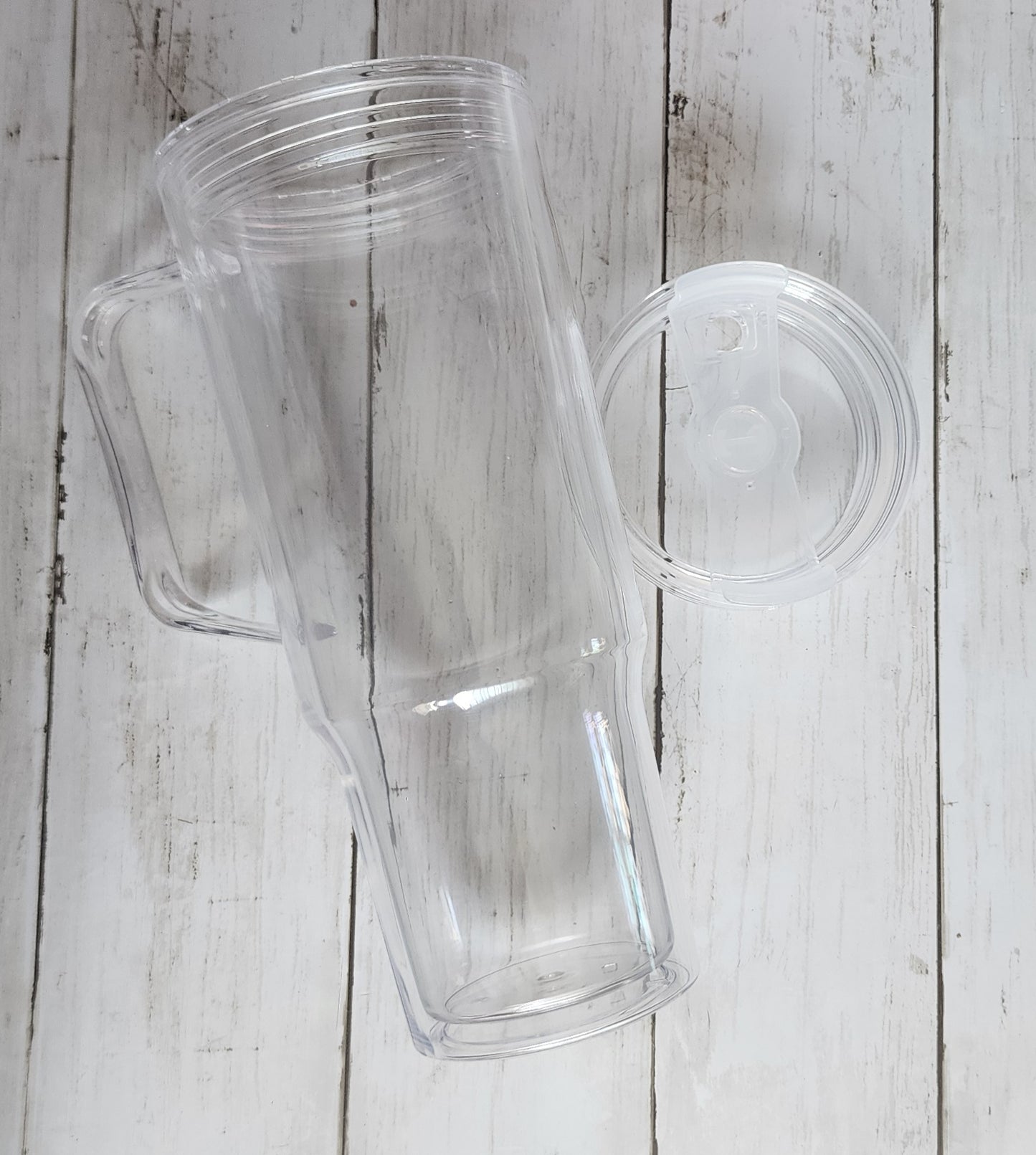 40 oz Snowglobe Plastic Cup