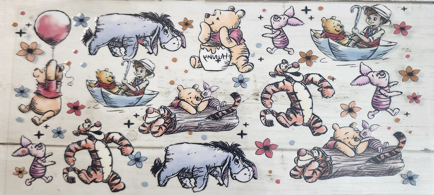 UV WRAP POOH BEAR AND FRIENDS