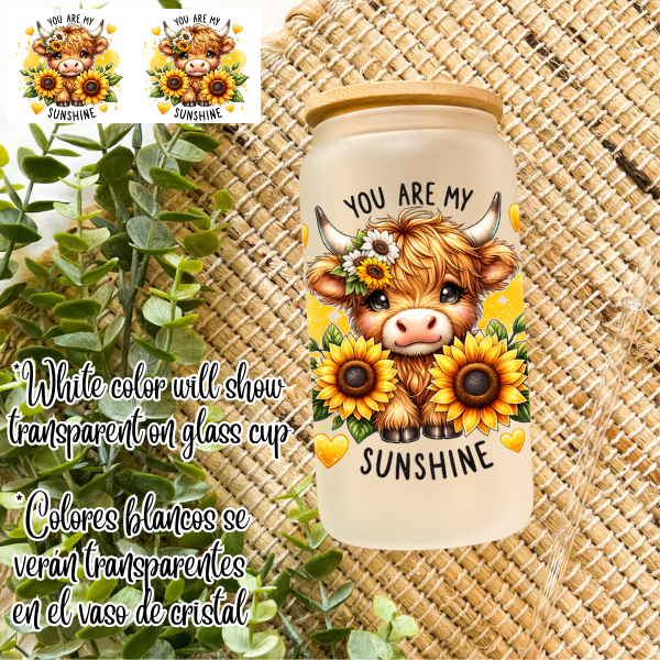 Cute Animals Glass Cup
