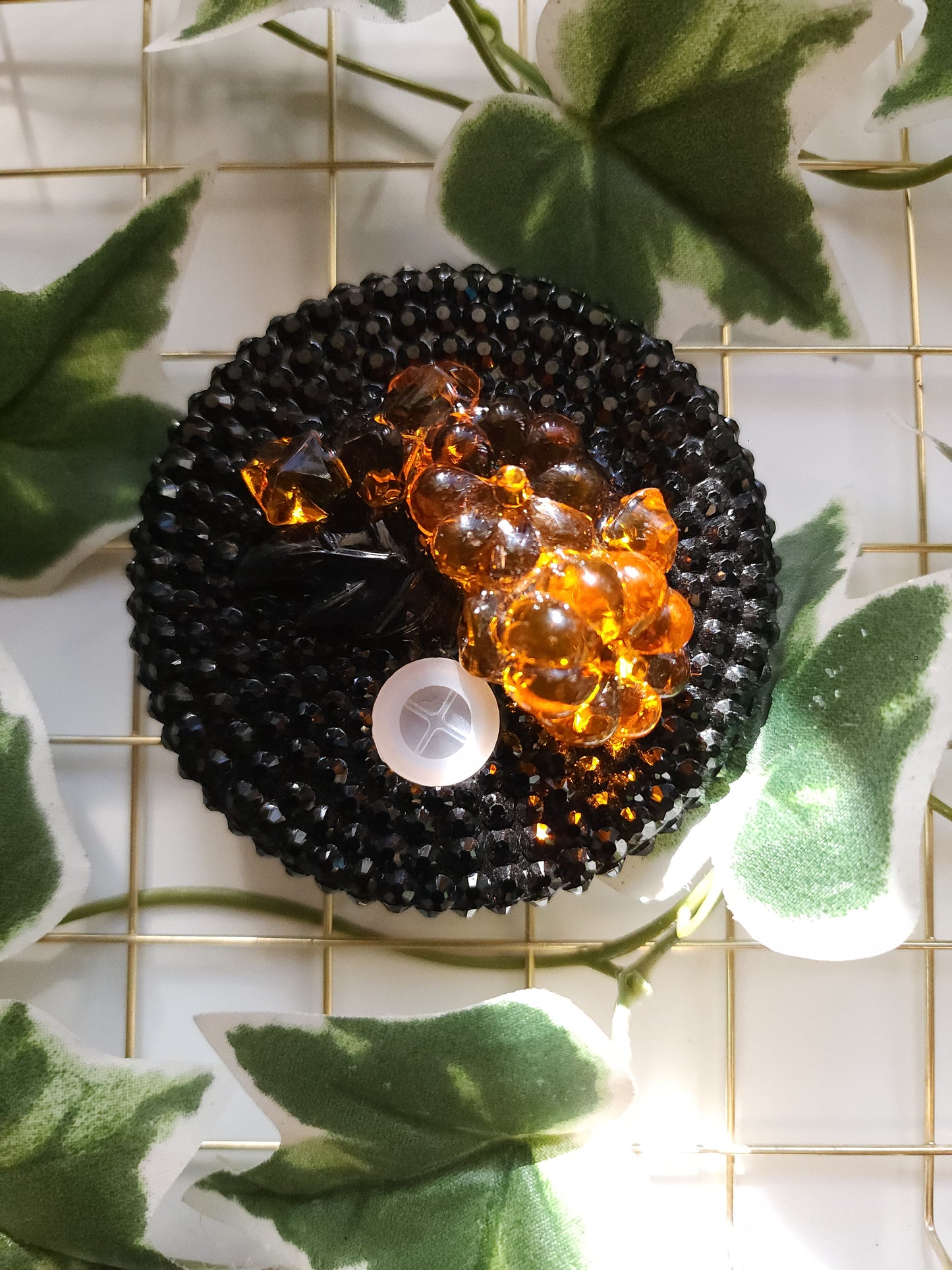 FALL VIBES SPARKLY LID