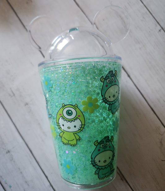 HK Monsters Inc No Flow Snowglobe Cup