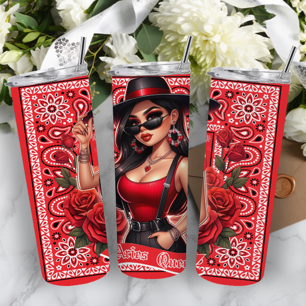 Queens Zodiac Sign Tumblers