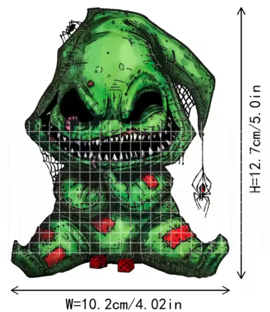 DECAL- Baby Oogie Boogie