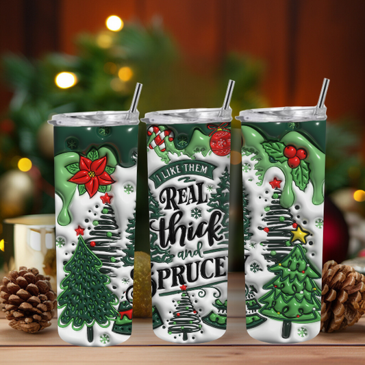 Christmas Stainless Steel Tumblers