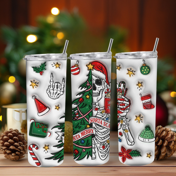 Christmas Stainless Steel Tumblers