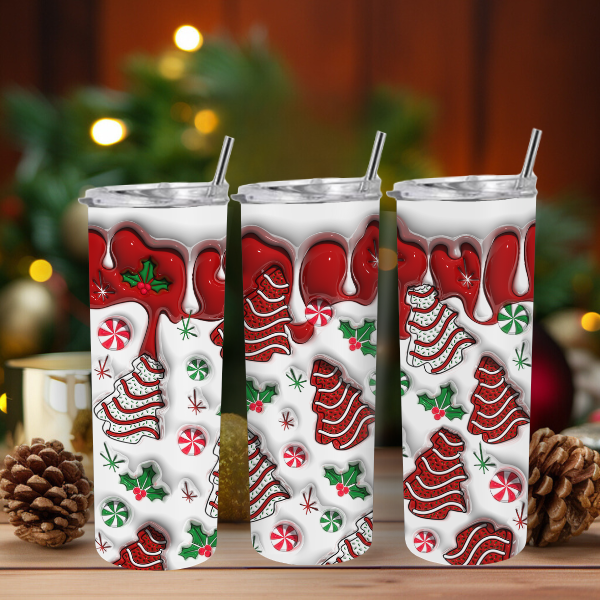 Christmas Stainless Steel Tumblers