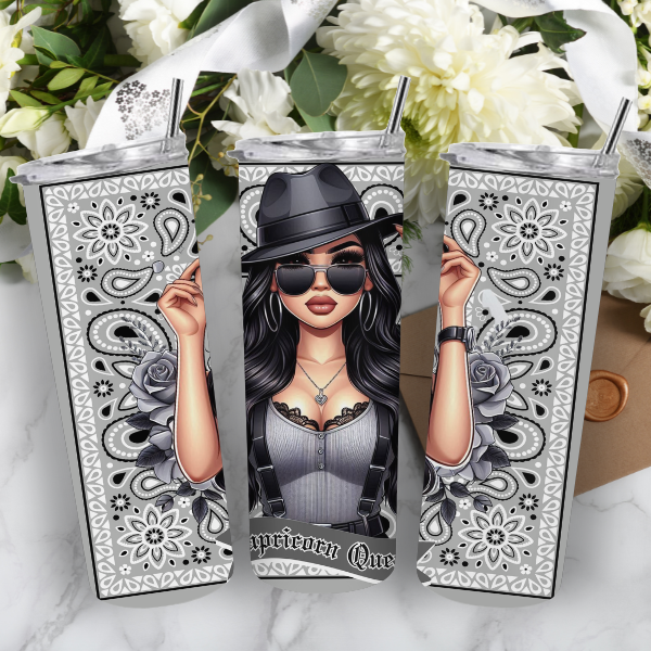 Queens Zodiac Sign Tumblers