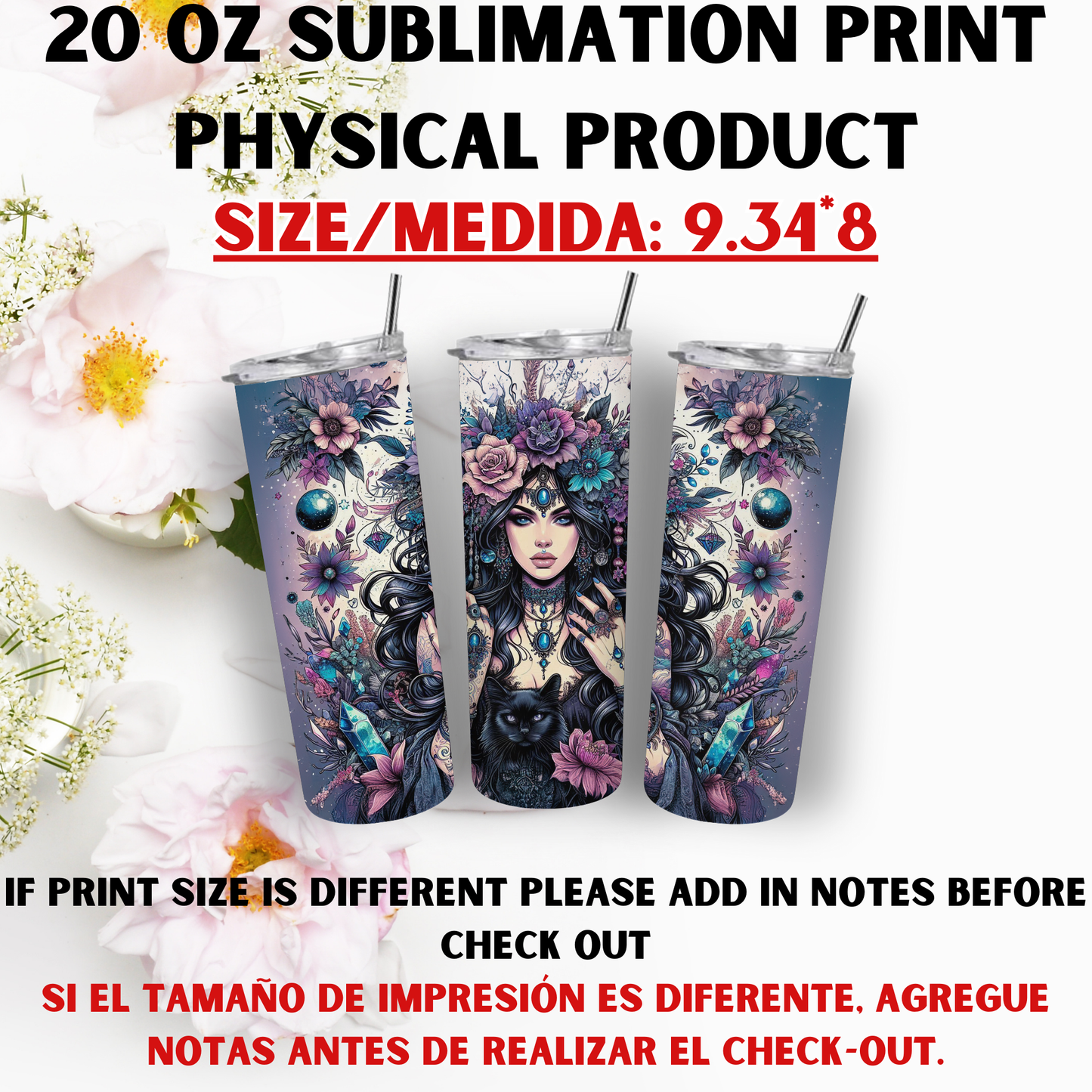 20 OZ SUBLIMATION PRINTS (CHICK THEME)