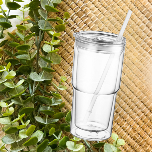 18 oz Plastic Snowglobe Cup