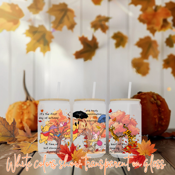 FALL VIBES GLASS CUPS