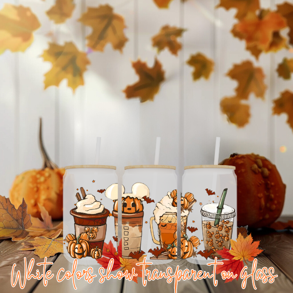 FALL VIBES GLASS CUPS