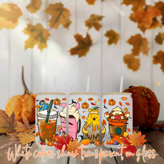FALL VIBES GLASS CUPS
