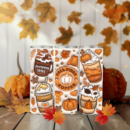 FALL VIBES TUMBLER