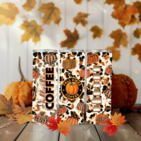 FALL VIBES TUMBLER