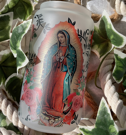 VIRGENCITA GLASS CUPS
