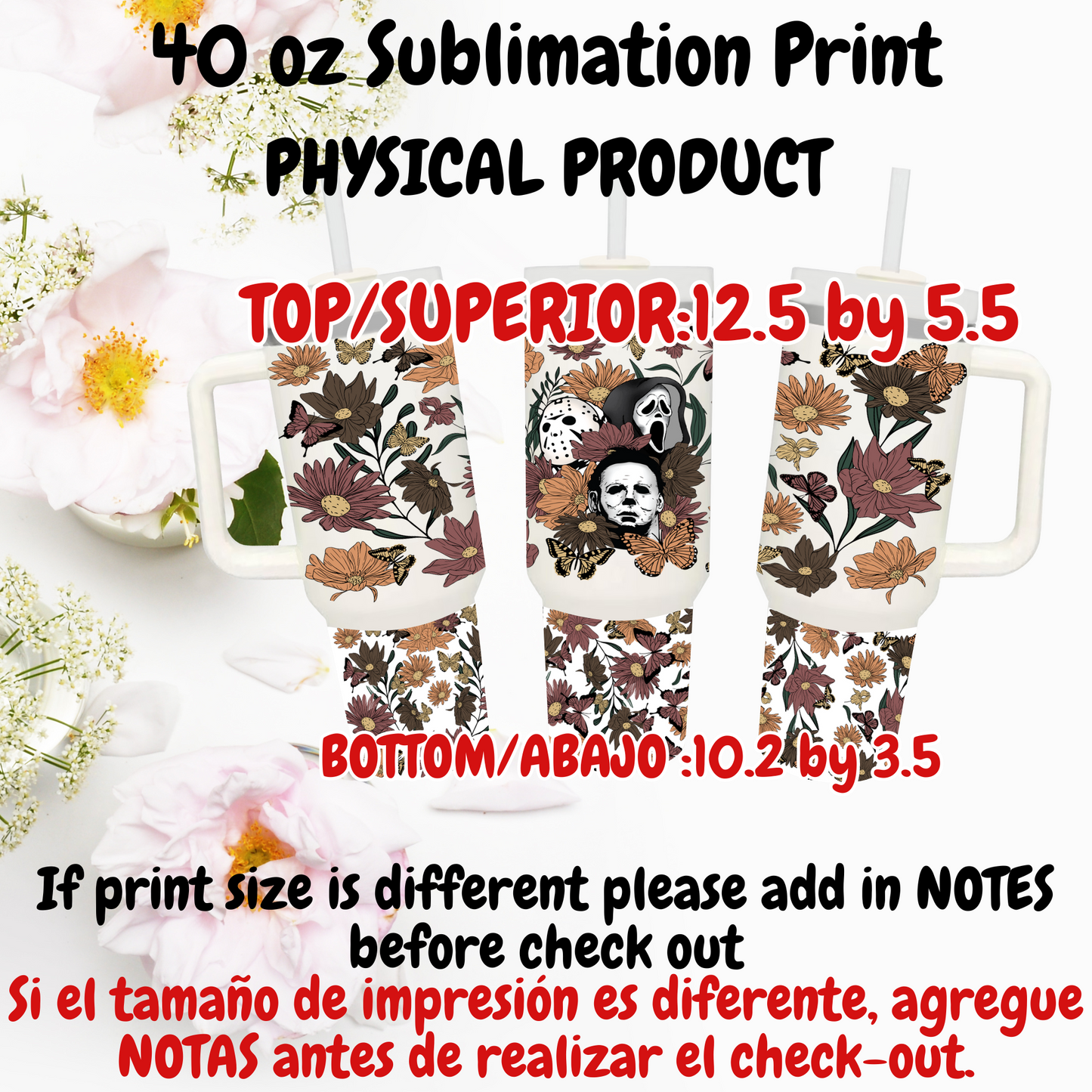 40 OZ SUBLIMATION PRINTS (PHYSICAL PRODUCT)
