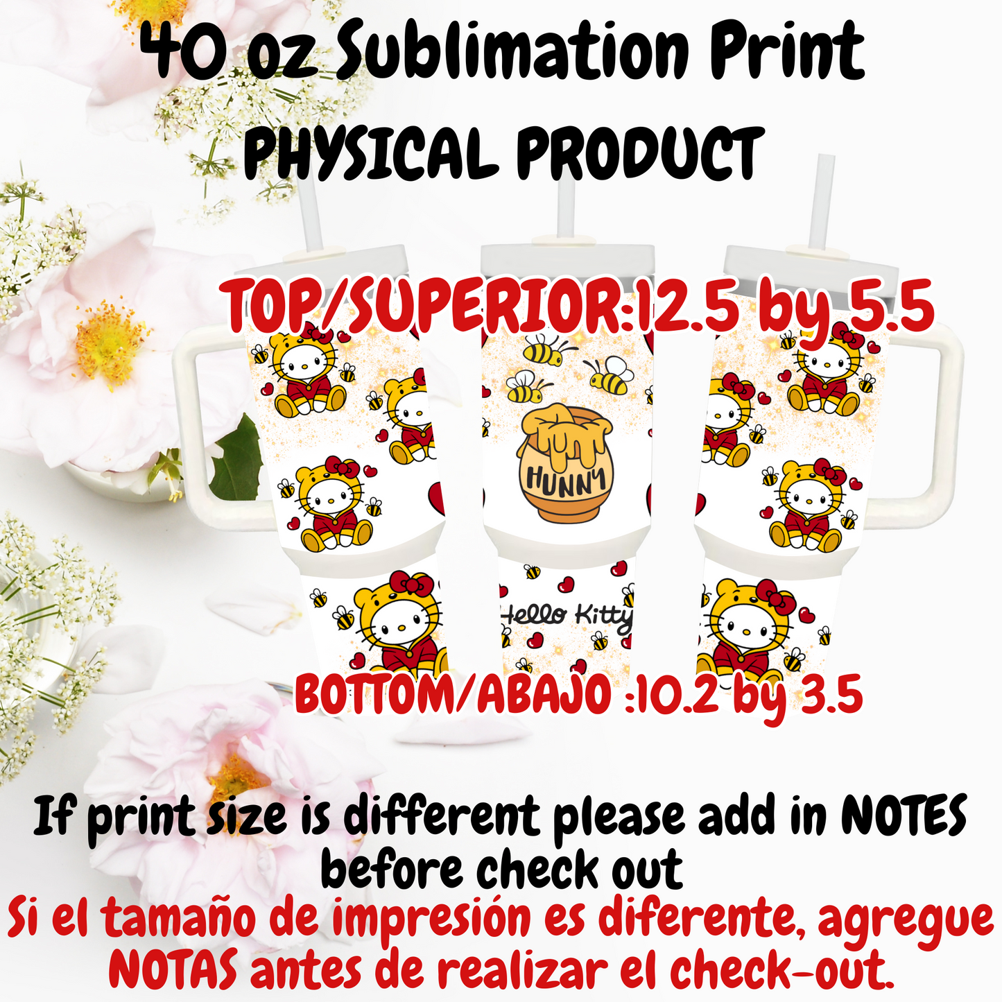 40 OZ SUBLIMATION PRINTS (PHYSICAL PRODUCT)