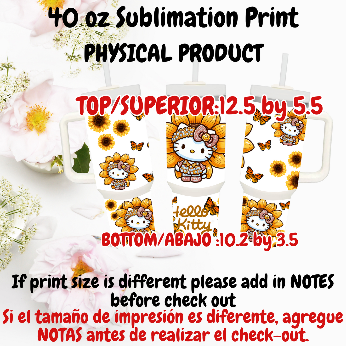 40 OZ SUBLIMATION PRINTS (PHYSICAL PRODUCT)