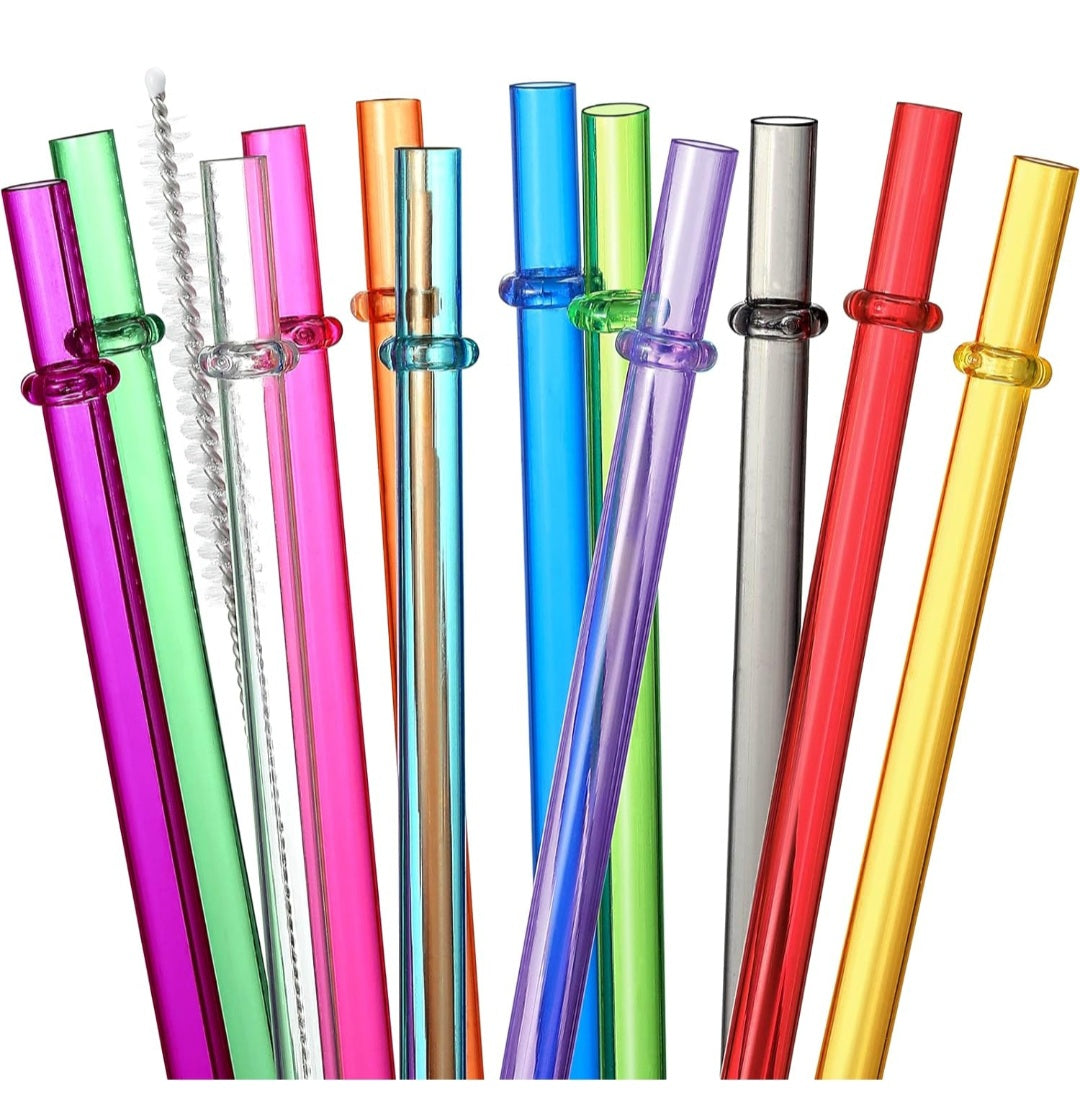 Colorful Lid and Straw