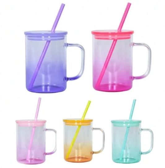 FOR UVDTF- 17 OZ OMBRE GLASS CUPS