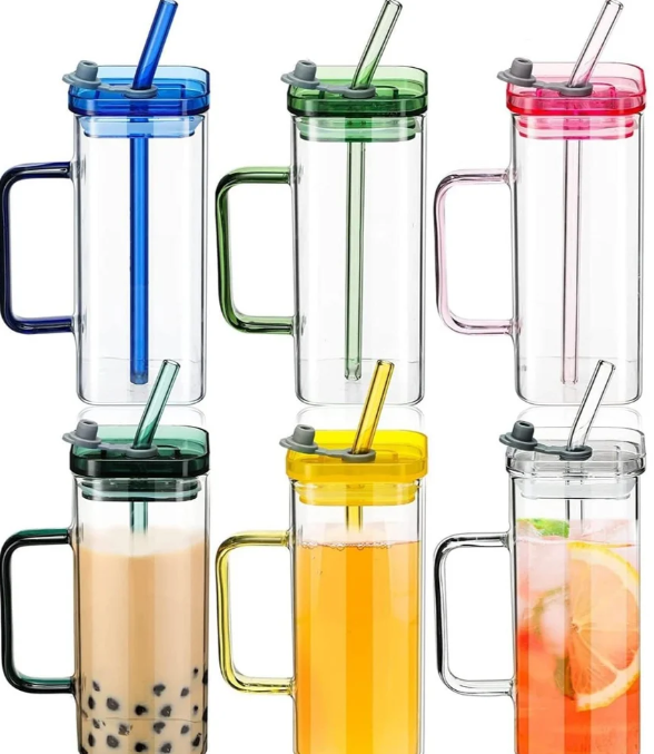 FOR UVDTF- 14 OZ SQUARED GLASS CUP