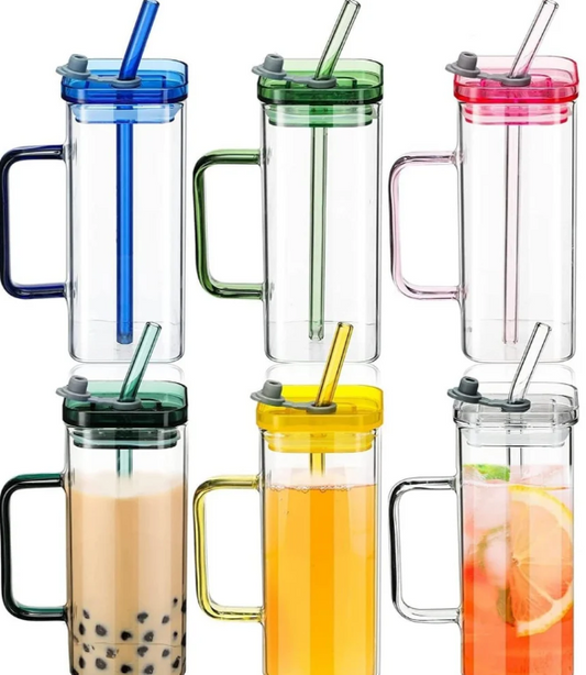 FOR UVDTF- 14 OZ SQUARED GLASS CUP
