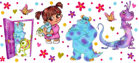 UV WRAP MONSTERS INC THEME