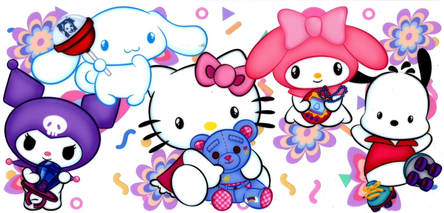 UV WRAP HELLO KITTY AND FRIENDS THEME