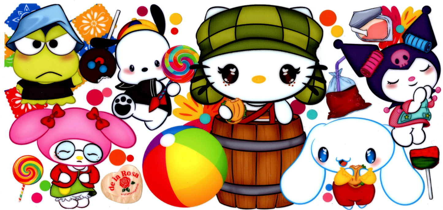 UV WRAP HELLO KITTY AND FRIENDS THEME