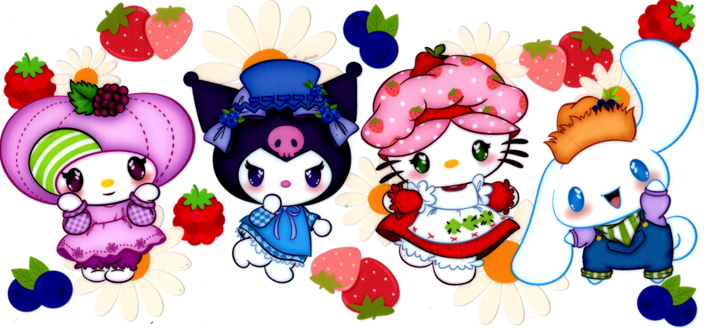 UV WRAP HELLO KITTY AND FRIENDS THEME