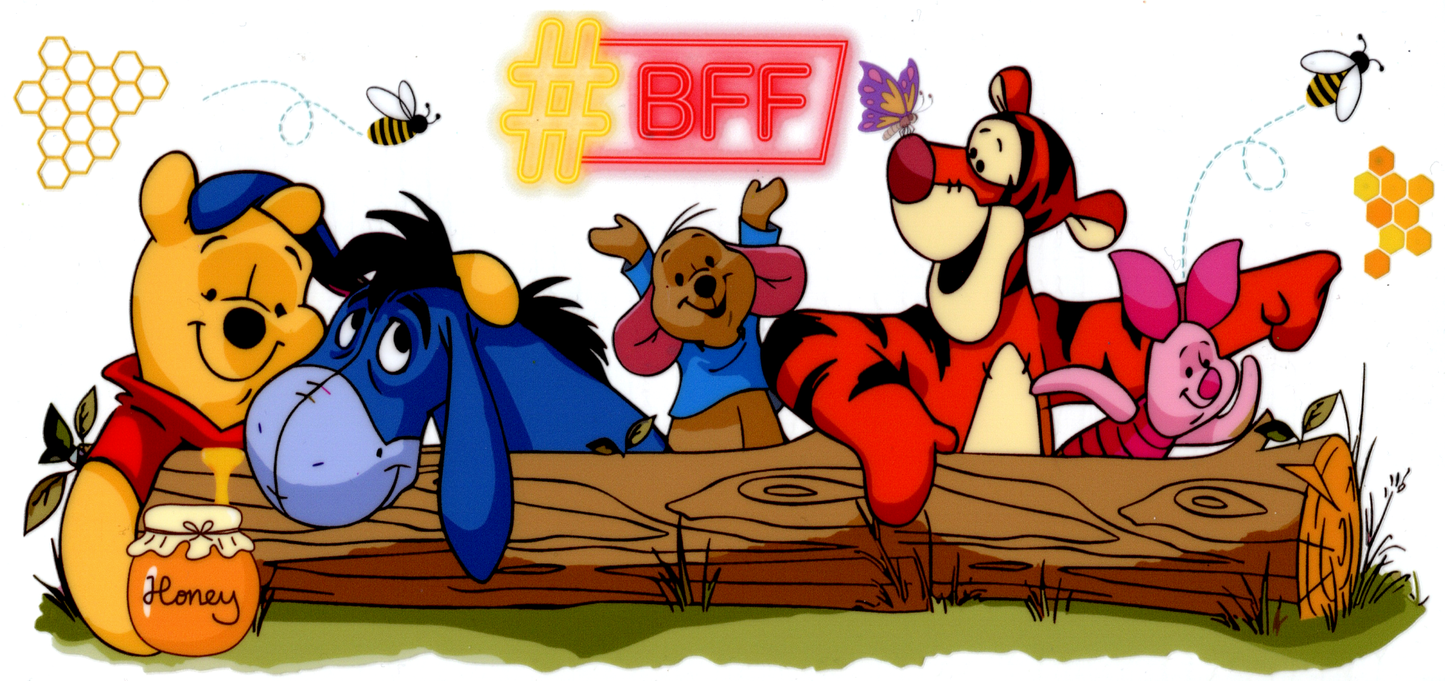 UV WRAP POOH BEAR AND FRIENDS