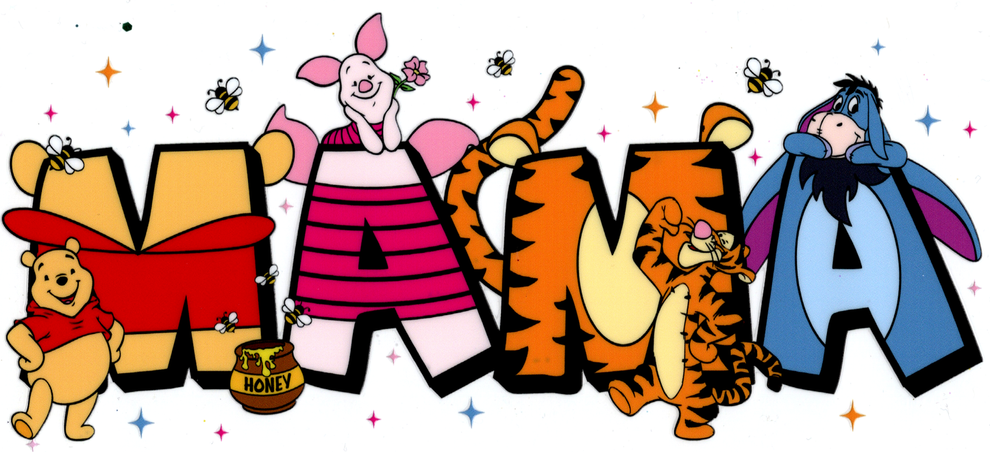 UV WRAP POOH BEAR AND FRIENDS