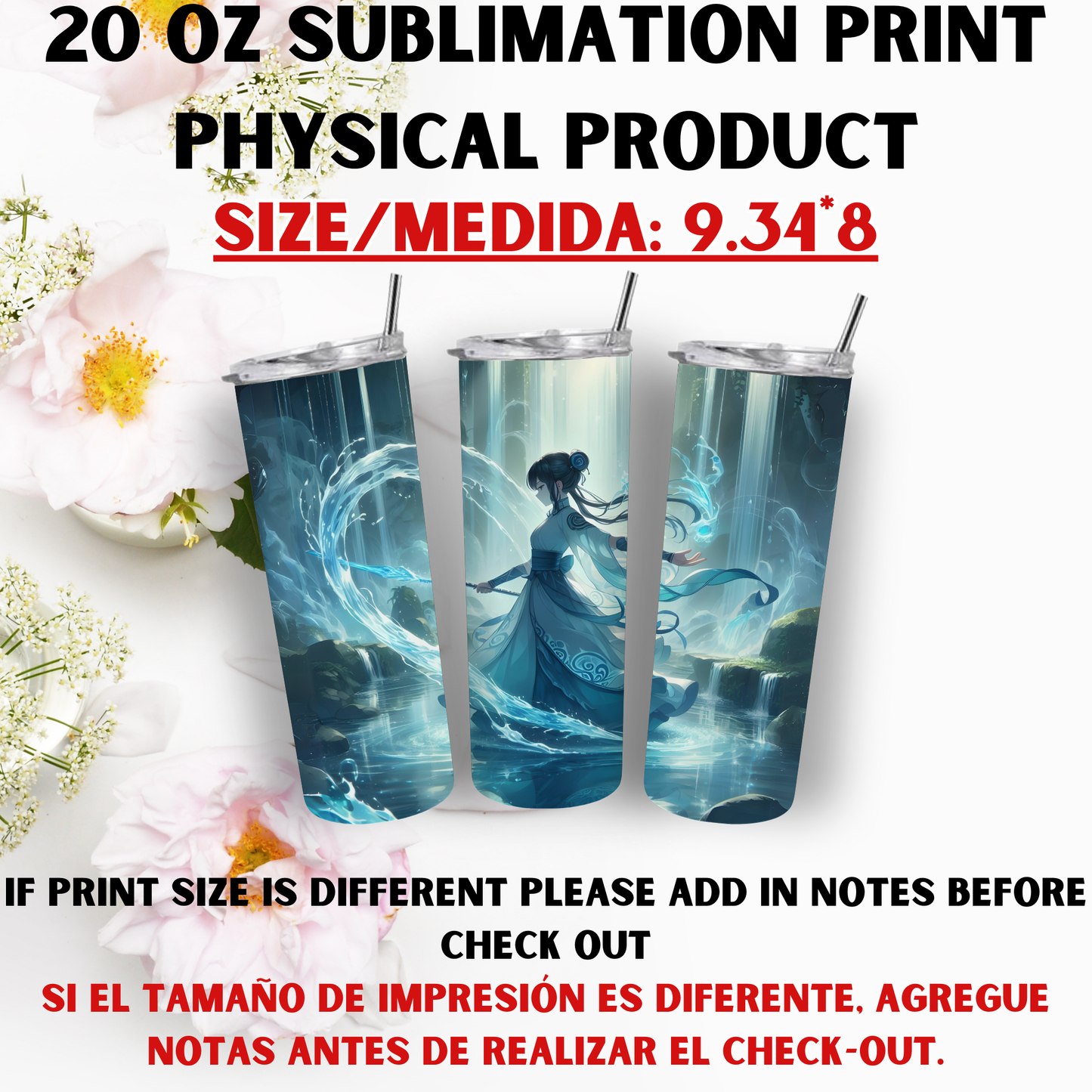 20 OZ SUBLIMATION PRINTS (CHICK THEME)