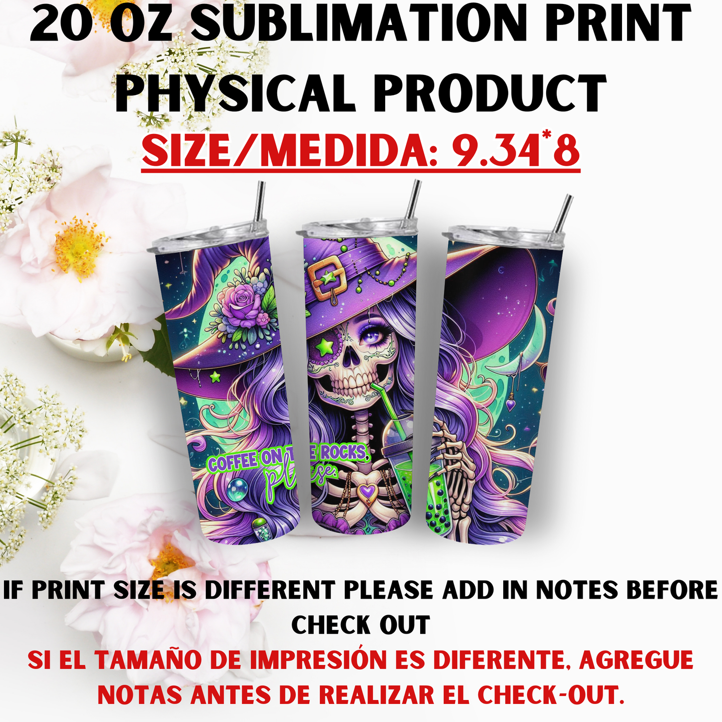 20 OZ SUBLIMATION PRINTS (CHICK THEME)