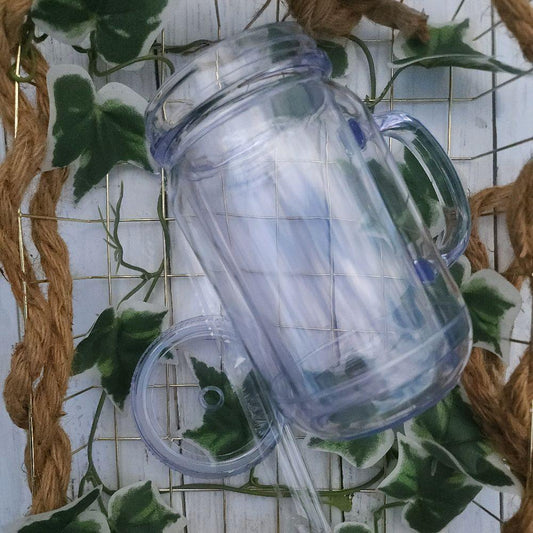 FOR UVDTF-20 OZ MASON JAR PLASTIC