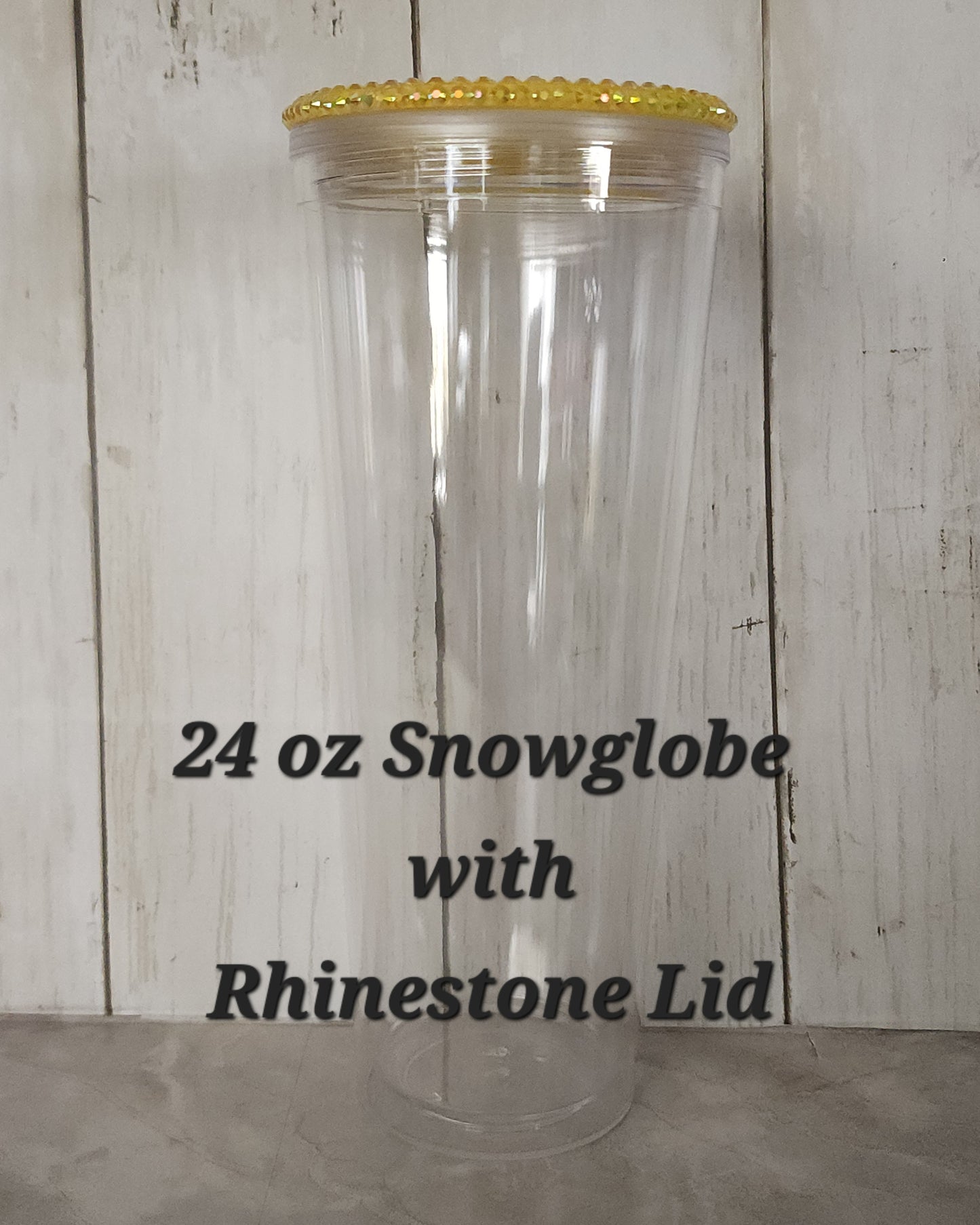 FOR UVDTF-24 OZ ACRYLIC SNOWGLOBE
